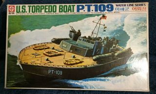 Oloh Pt - 109 Torpedo Patrol Boat Motorized 1/96 Scale Model Kit 5101