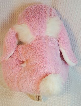 Dan Dee Collectors Choice Spring Plush Easter Bunny Rabbit 2014 Pink White 14 