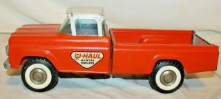 Beauty 1958 Ford F - 100 U - Haul Pick Up Truck Dealer Promo Model Toy Pressed Steel