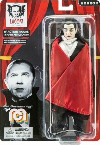 Mego Lugosi Dracula 8 " Retro Horror Action Figure Toy