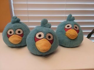 Angry Birds Plush Blue Bird Toy Stuffed Animal 5 "