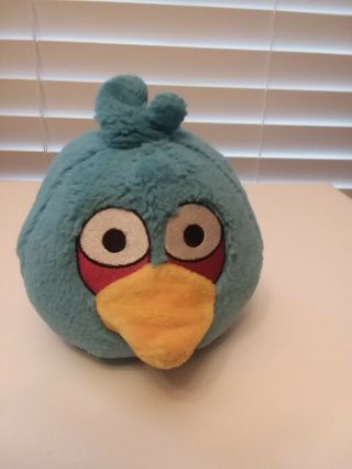 Angry Birds Plush Blue Bird Toy Stuffed Animal 5 