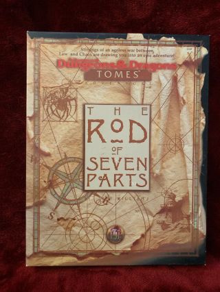 Advanced Dungeons & Dragons Tomes - The Rod Of Seven Parts