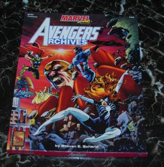 Marvel Superheroes Rpg: Avengers Archives Box Set Tsr