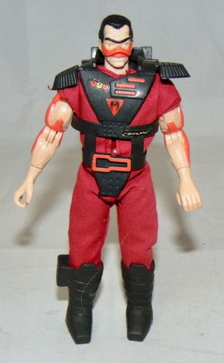 Vintage 1987 Tonka Spiral Zone 6 " Overlord Action Figure