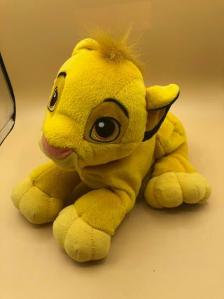 Lion King Soft Purring Simba Cub Hasbro Disney 2002 Plush Kids Stuffed Toy Doll