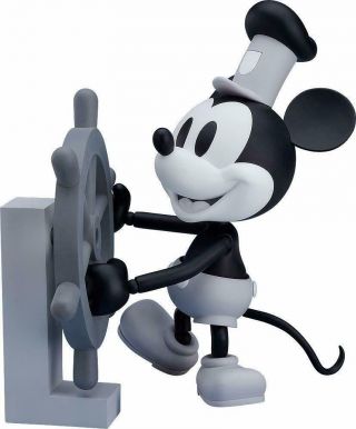 Good Smile Steamboat Willie: Mickey Mouse 1928 Black & White Version Nendoroid