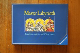 Master Labyrinth Board Game 1991 Ravensburger Australia