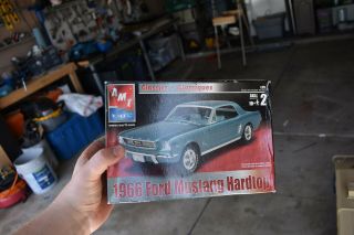 Amt Ertl 1/25 1966 Ford Mustang Hardtop Model Kit Make Offers