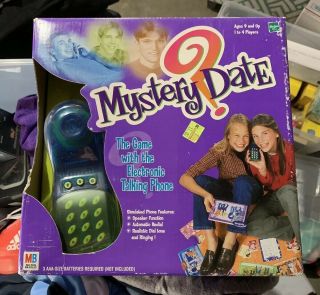 Mystery Date Electronic Talking Phone Game Hasbro Milton Bradley 2000