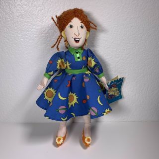 Ms.  Frizzle Plush Doll The Magic School Bus Teacher Scholastic Sidekicks