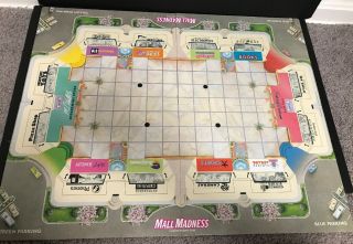 Electronic Mall Madness Shopping Spree Board Game Milton Bradley 1996 8