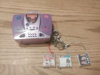 Tiger Hit Clips Boombox Player And 3 Music Clips