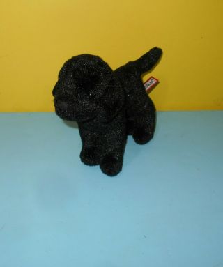 Douglas Cuddle Toys 6 " Midnight Black Lab Labrador Puppy Dog Plush Stuffed