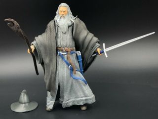 THE HOBBIT Bridge Direct 6” Scale GANDALF 100 Complete Lord of the Rings Grey 2