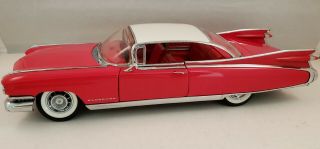 1:24 Franklin Limited Edition 1959 Cadillac Eldorado Seville In Red B11ya20