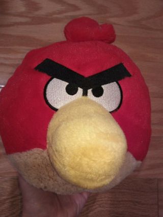 Angry Birds 8 " Plush Red With Sound.