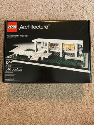 Lego Architecture Farnsworth House (21009) Complete And Instructions