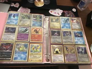 Official Pokemon Center Eevee Binder Full Of Holos Expedition Charizard 3