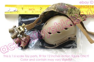 1/6 Scale Damtoys 78042 Fbi Hrt Agent (hostage Rescue Team) - Nvg W/helmet Set