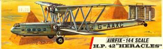 1/144 Airfix Models Handley Page H.  P.  42 Heracles Airliner Nmib