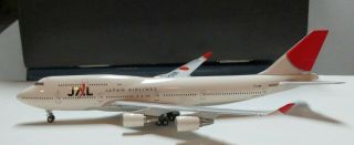 Hogan Wings 1:300 Diecast Jal Japan Airlines 747 - 400 Ja8088