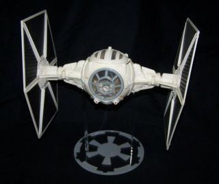 1 X Acrylic Display Stand - Vintage Star Wars - Kenner Tie Fighter (stand Only)
