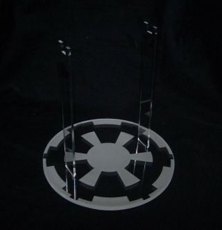 1 x Acrylic Display STAND - Vintage Star Wars - Kenner Tie Fighter (STAND ONLY) 2
