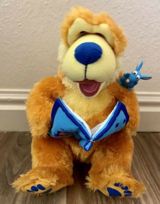 Fisher Price Bear In The Big Blue House Storytelling Bear Animated