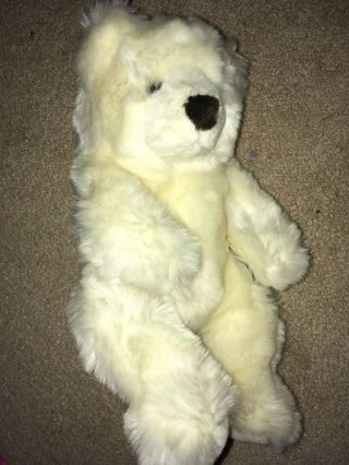 NWT Creamsicle Polar Bear Plush Russ White 11 Inch Cuddly Toy 2
