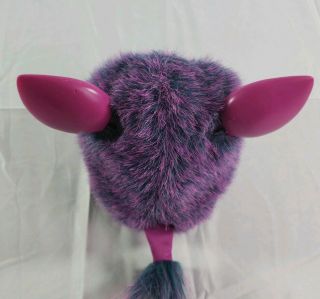 2012 Hasbro Furby Boom Pink Purple/Blue Talking Interactive Pet Toy. 2