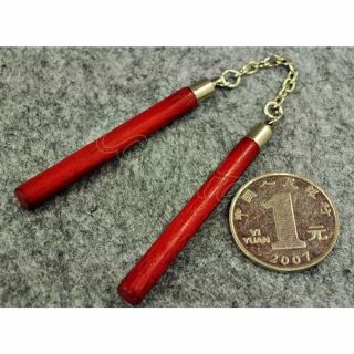 Zytoys 1/6 Scale Nunchakus Model Red For 12 " Action Figure Scene Accessory