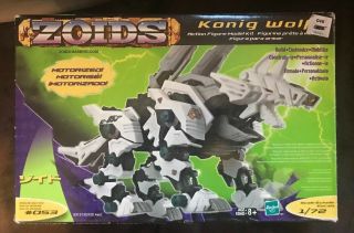 Zoids Hasbro Konig Wolf Series 053 Scale 1/72 Motorized Plastic Model Kit