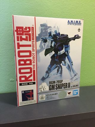Robot Spirits Side Ms Rgm - 79sp Gm Sniper Ii Ver.  Gundam 0080: War In The Pocket