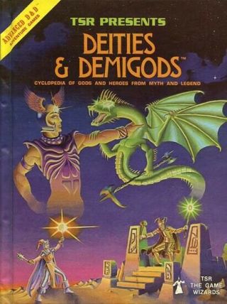 Deities & Demigods Exc,  2013 Dungeons Dragons D&d Tsr Legends Lore Gods Myth