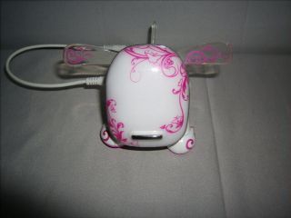 Hasbro I - Dog Robotic Speaker White With Pink Butterflies