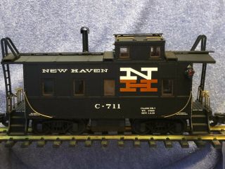 Aristo - Craft Art 42117 Haven Nh Steel Long Caboose G - Scale In Orginal Box