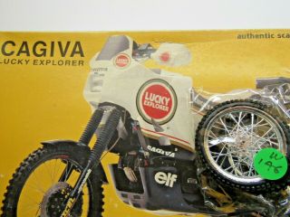 Protar 1:9 Scale Cagiva Lucky Explorer Wheels & Tyres Only - Assembled