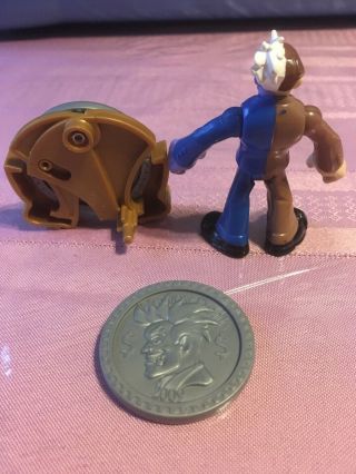 Fisher - Price Imaginext DC Friends Two - Face Action Figure With Coin 2