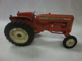 Vintage Ertl Allis Chalmers D17 1/16 Scale Toy Tractor Missing One Front Wheel