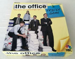 2008 The Office Trivia Game Pressman Open Box Unplayed