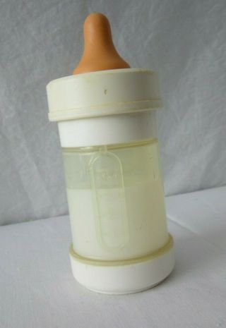Vintage Fisher Price Disappearing Baby Doll Magic Milk Bottle 1986 Hong Kong