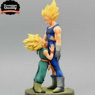Vegeta and Trunks Father and Son Figure Dragon Ball Z Toy Figurines Model 2