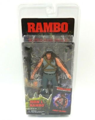 - Neca John J.  Rambo First Blood Action Figure