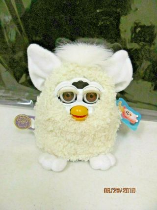 Furby Babies 1999 Tiger Elec 70 - 940 White/cream With Tags