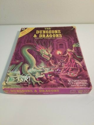 Dungeons And Dragons Basic Set - Tsr 1011