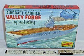 Lindberg Valley Forge Aircraft Carrier Model Kit Boxed