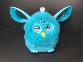 2016 Furby Connect Hasbro Blue Bluetooth Interactive Talking Toy Great