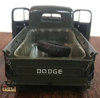 Danbury 1/24th scale 1946 Dodge Power Wagon Die Cast Truck Collectable 6