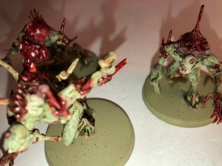 Warhammer Age of Sigmar AOS Flesh Eater Courts Crypt Horrors x3 paint 7/10 6319 4